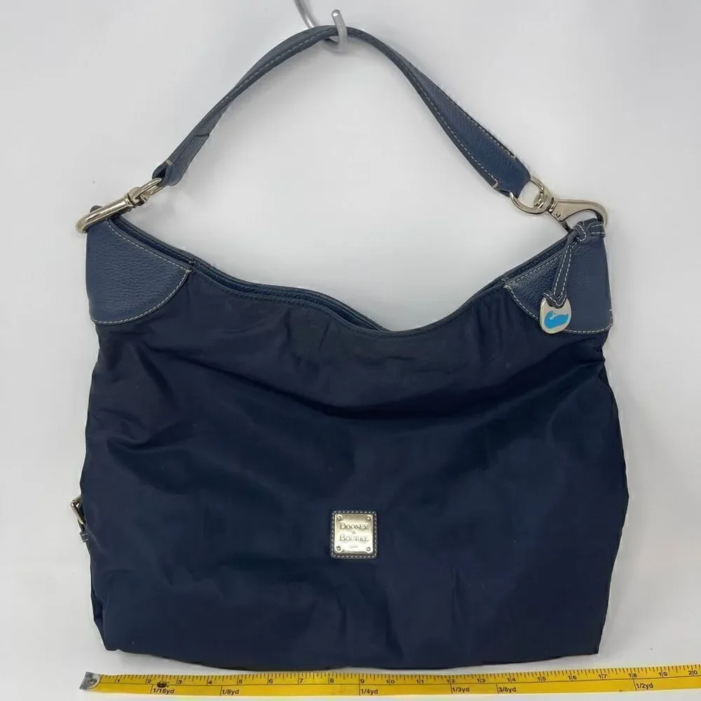 Dooney & Bourke Women’s Navy Blue Detachable Top Handle Hobo Bag